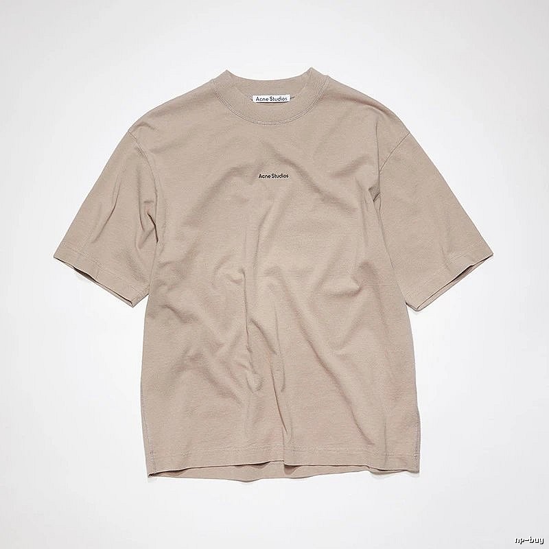 Acne Studios 2090-80 Style Ac908042 Stockholm Logo T-Shirt Clean Colorway