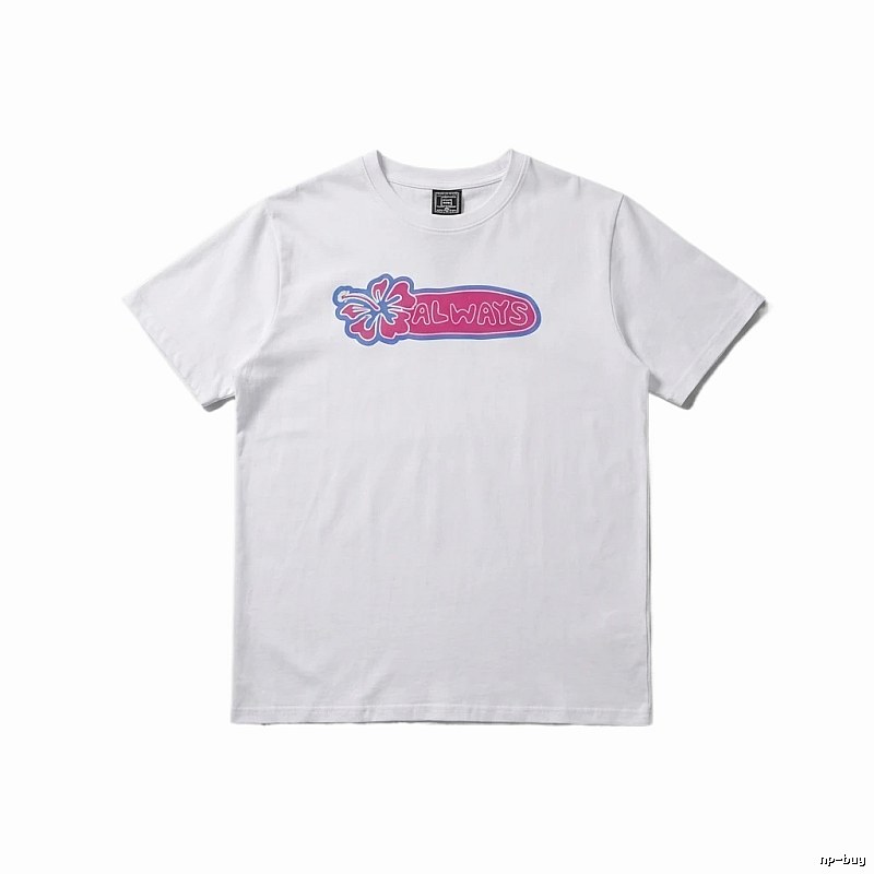 ADWYSD Floral Style White T-shirt