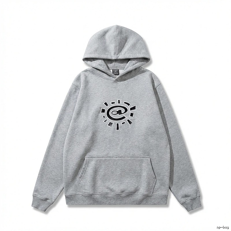 ADWYSD trendy brand gray hoodie