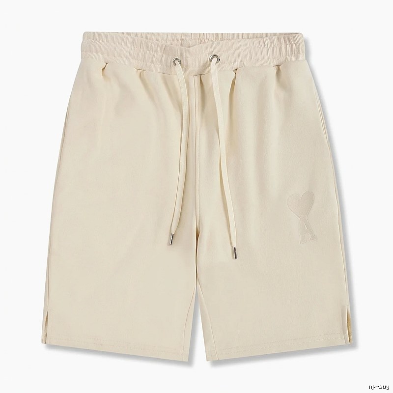 AMI casual style off-white shorts