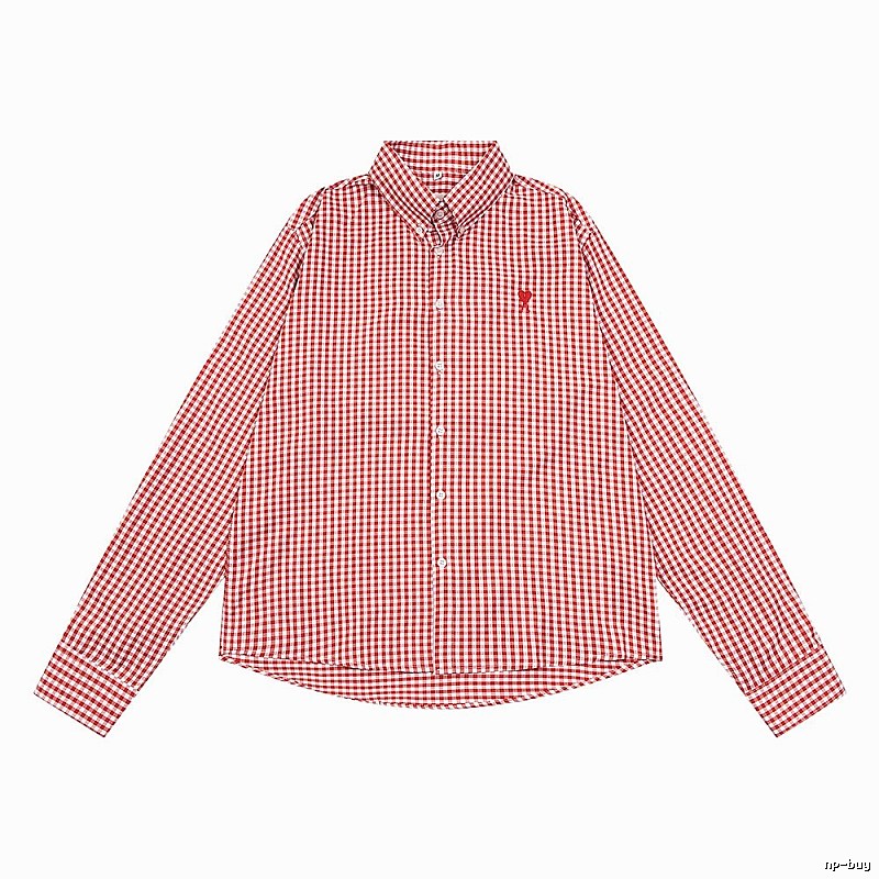AMI checkered retro-style shirt