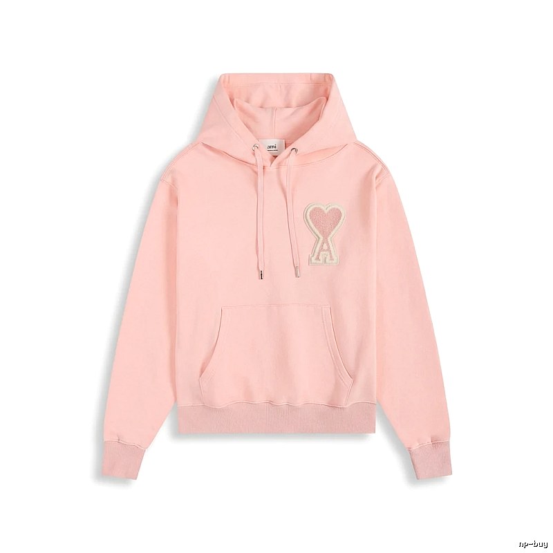AMI Love Pink Hoodie