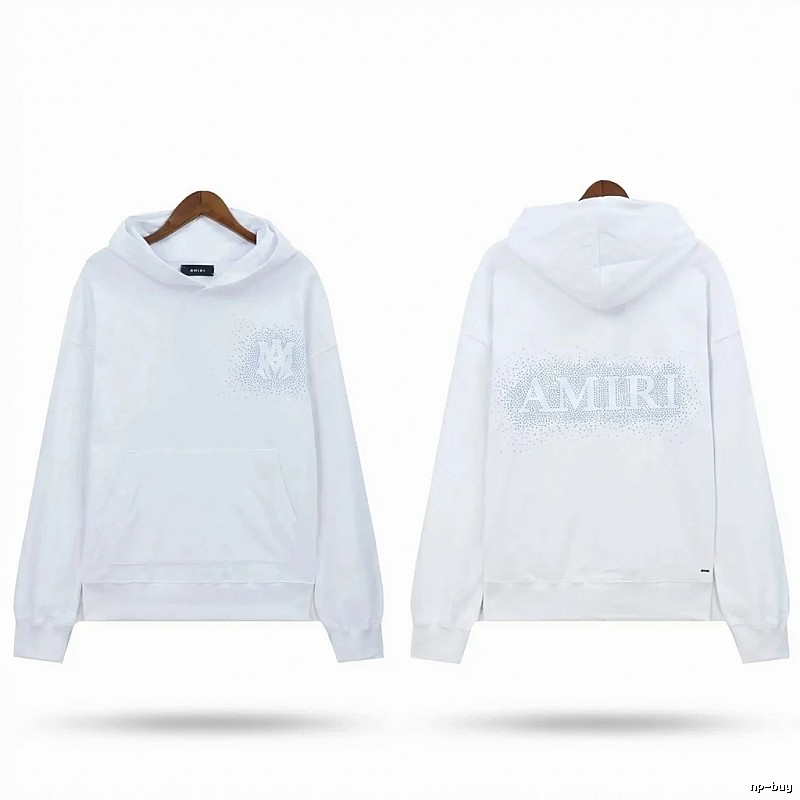 AMIRI Hot Drill Trend Brand White Sweatshirt