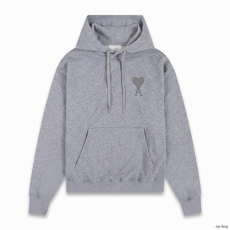 AMIRI Love Collection Grey Hoodie