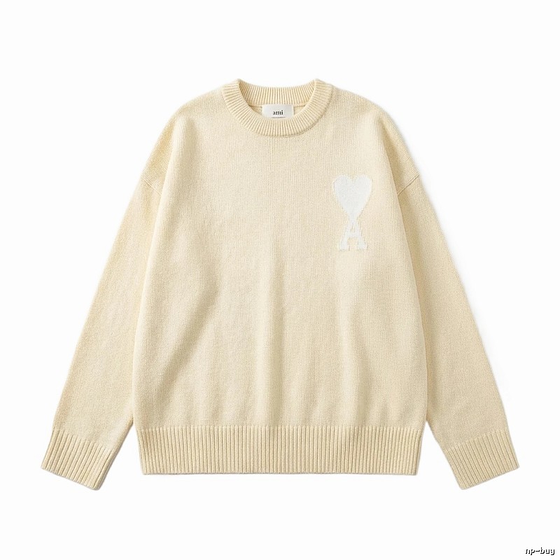AMIRI Love Style Off-white Sweater