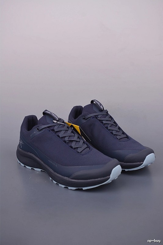 Arc'teryx Navy Blue Trail Sneakers and Treaded Trail Sole