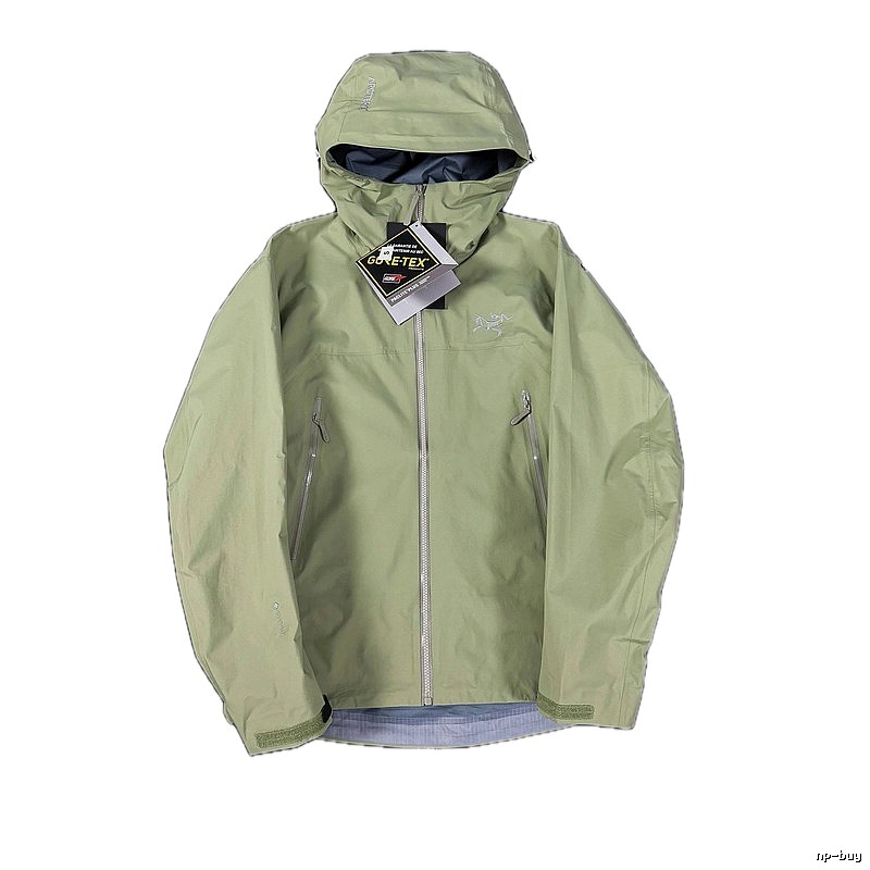 Arc’teryx sage green windbreaker
