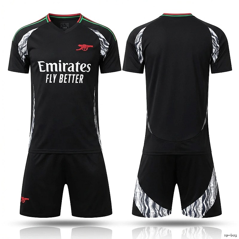 Arsenal retro-style black jersey