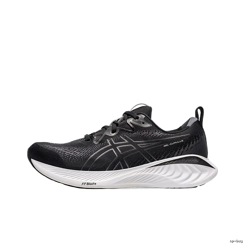 ASICS GEL - CUMULUS Black - Grey Athletic Running Shoes