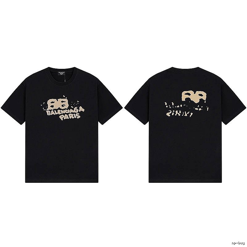 Balenciaga BB Series Black T-shirt