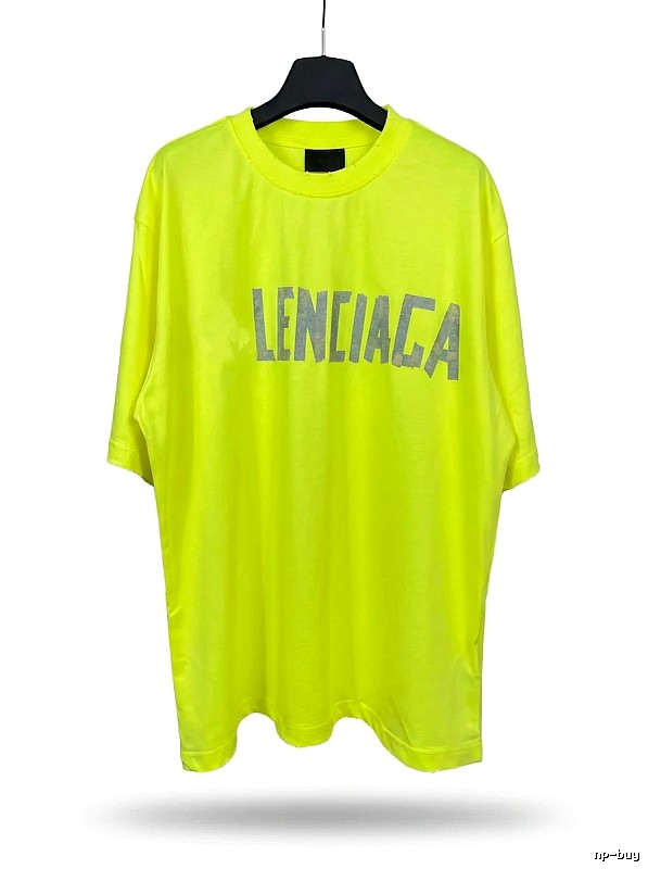 Balenciaga fluorescent color T-shirt