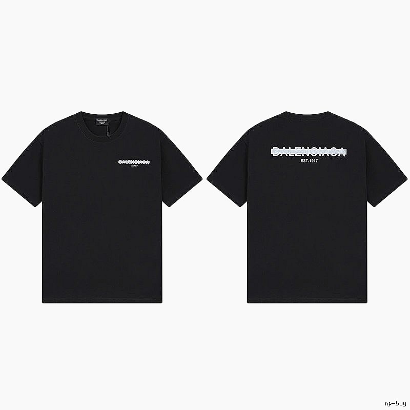 Balenciaga minimalist black T-shirt