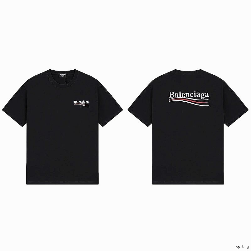 Balenciaga simple black short-sleeve