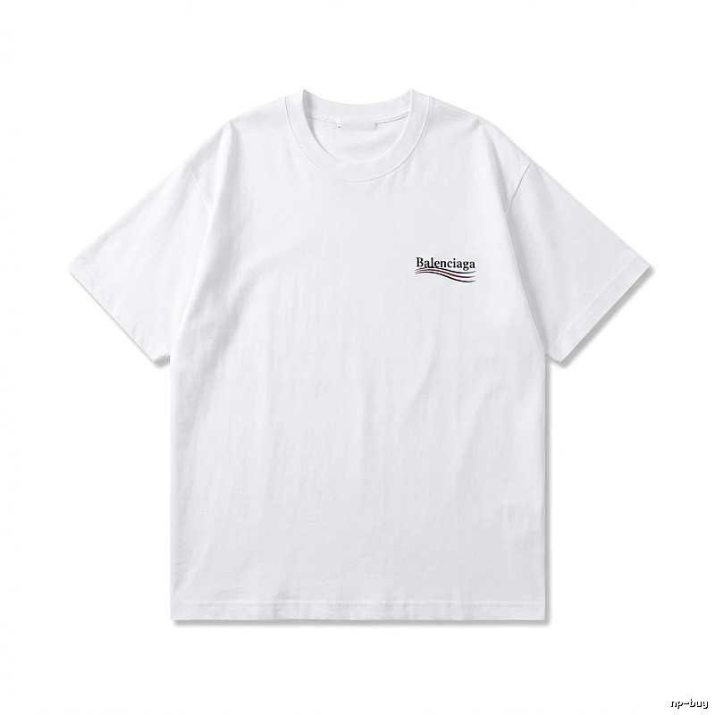 Balenciaga Simple White T-shirt
