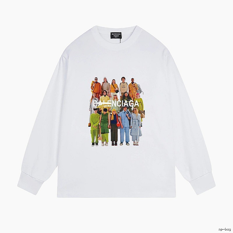 Balenciaga white sweatshirt with character prints