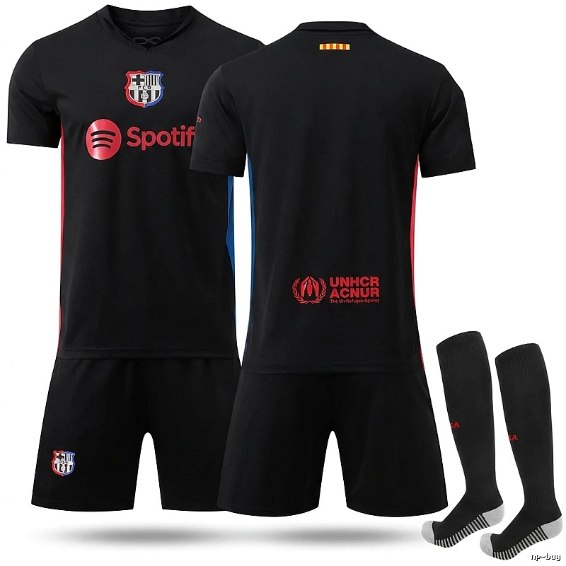 Barcelona trendy cool black jersey suit