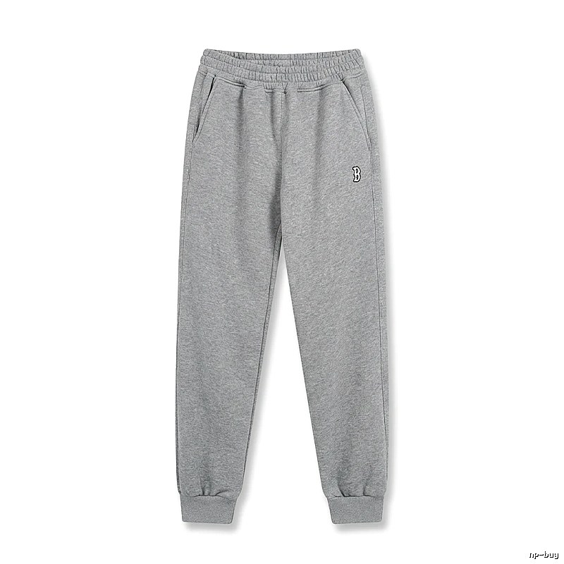 Basic style casual gray sweatpants of MLB