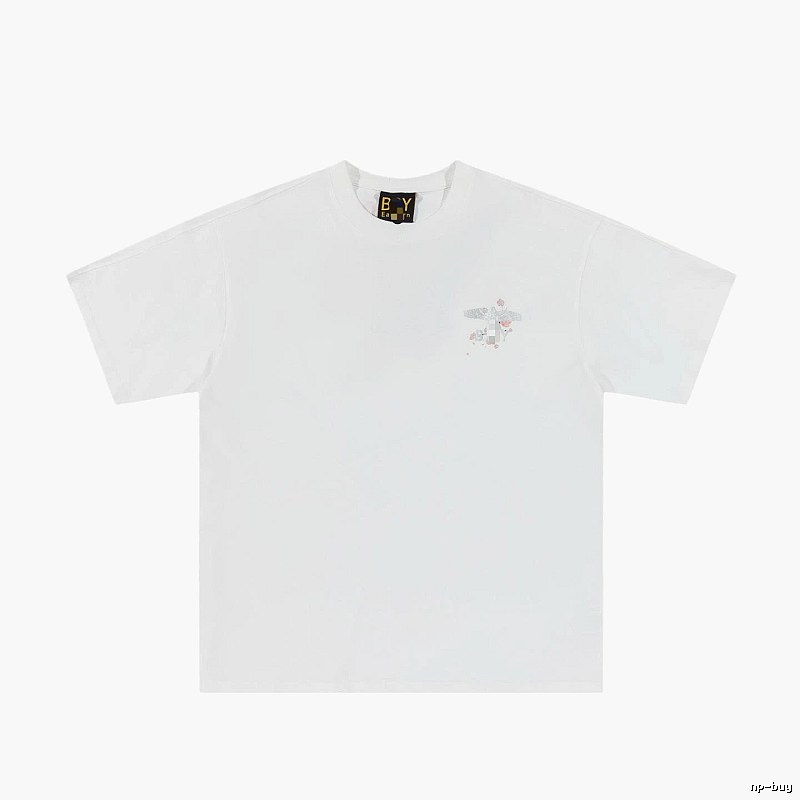 BOY Eagle Print Street Style White T-shirt