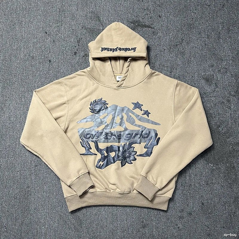 Broken Hearts Style H236 Skull Graphic Hoodie Active Casual