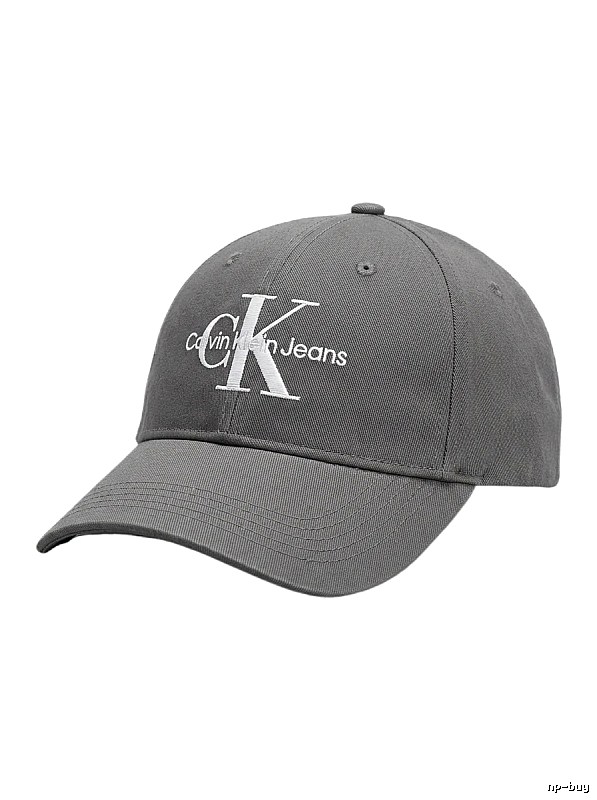 Calvin Klein (CK) minimalist style dark gray baseball cap