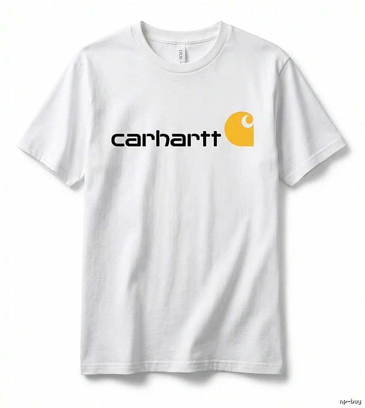 Carhartt Classic Simple Style White T-shirt