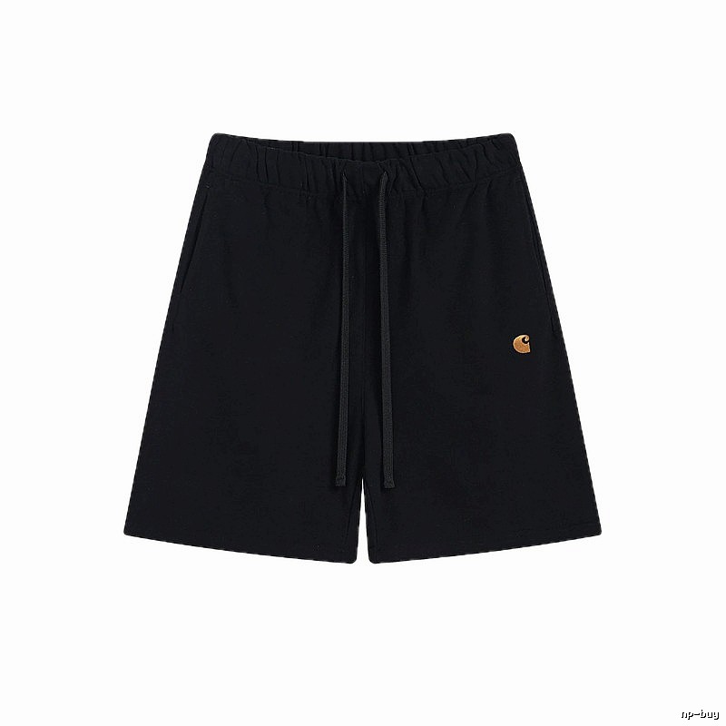 Carhartt Embroidered Workwear Style Black Casual Shorts