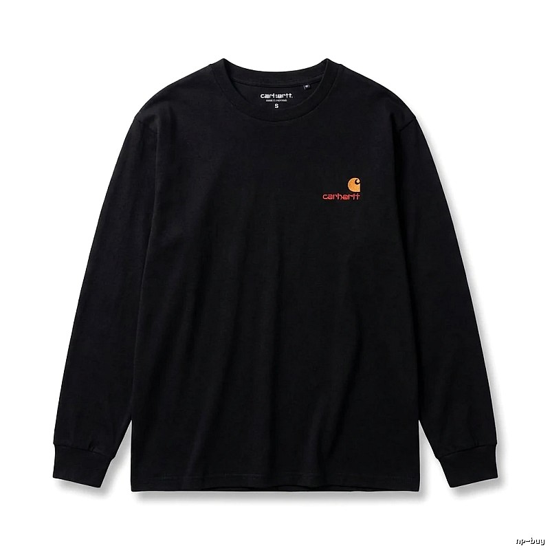 Carhartt simple style black sweatshirt