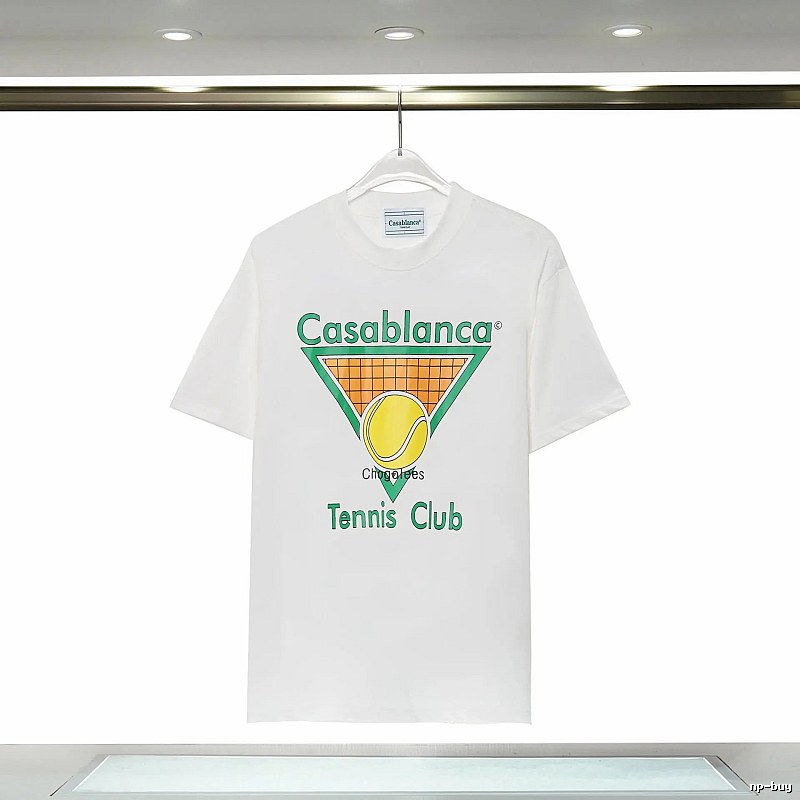 Casablanca Tennis Style White T-shirt
