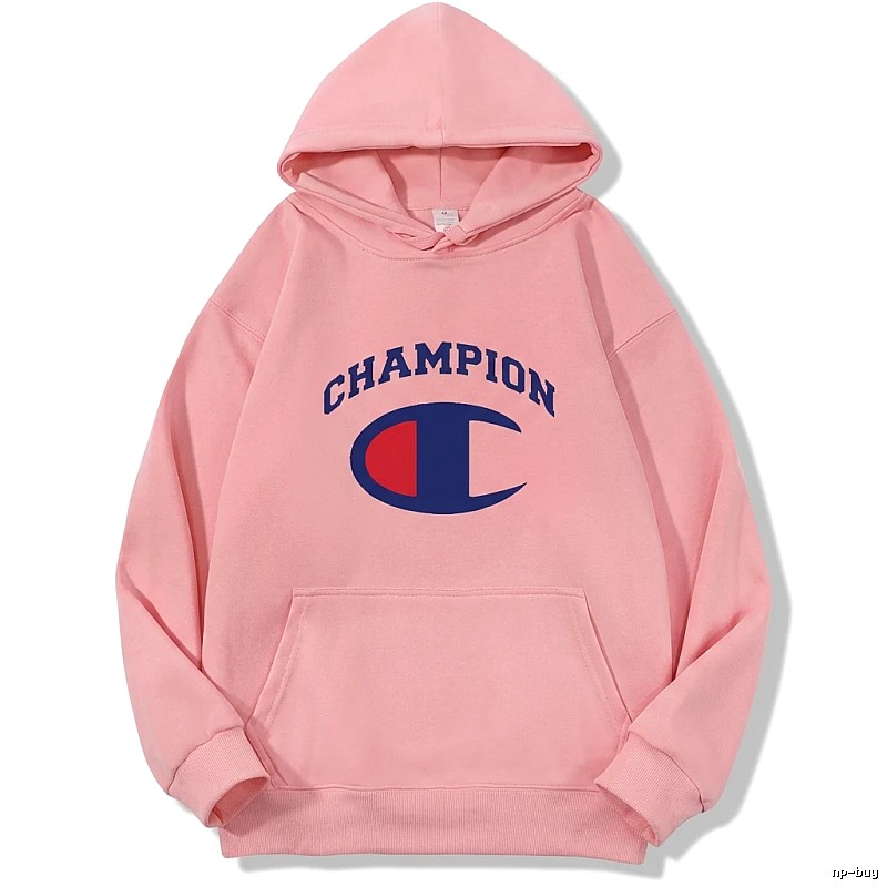 Champion basic pink hoodie
