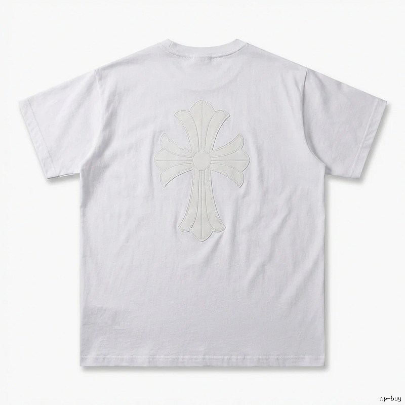 Chrome Hearts Cross Simple White T-shirt