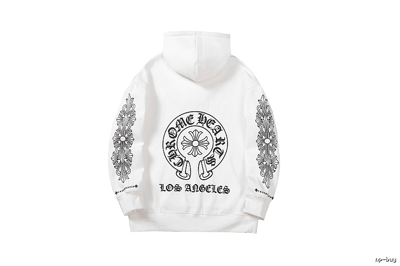 Chrome Hearts Daily Cross graphic hoodie Black Blue Cross for City Outfits