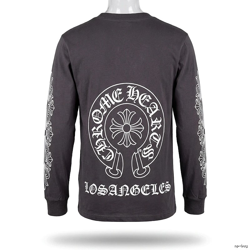 Chrome Hearts Print Dark Style Long-sleeve