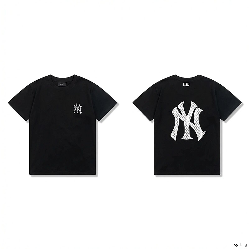 Classic black T-shirt of MLB