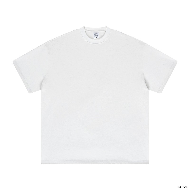 Classic Plain white T-shirt Minimal White Short for Daily Styling