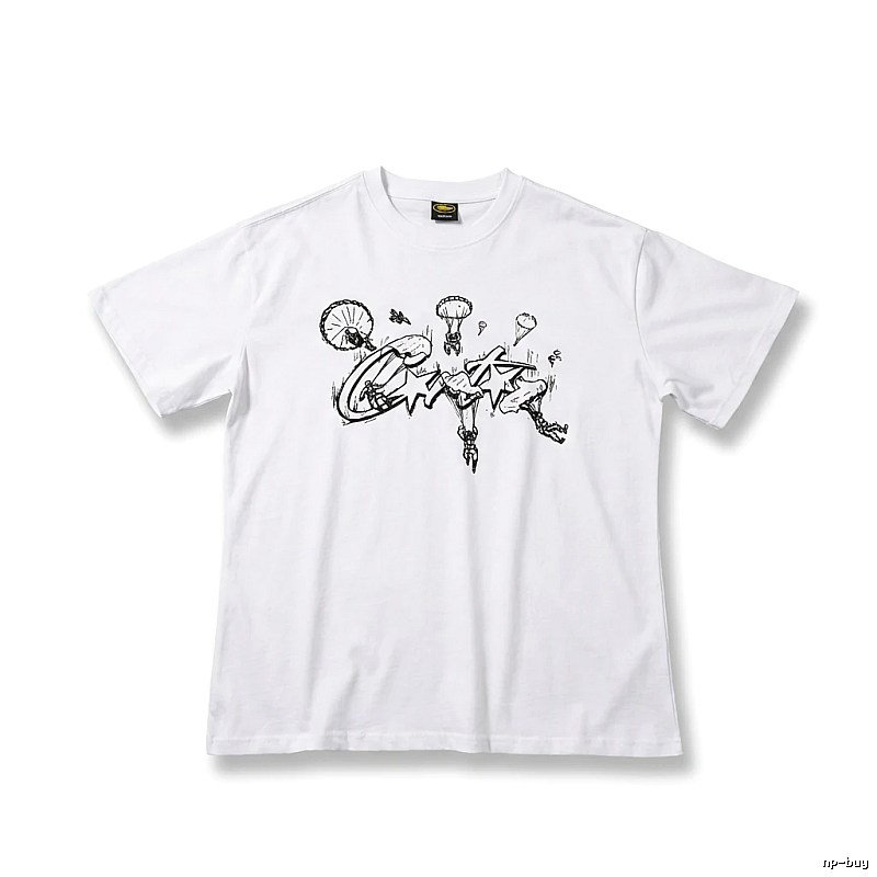 Corteiz Graffiti-style White T-shirt