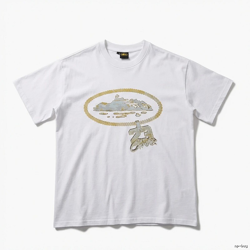 Corteiz Printed Trendy White T-shirt