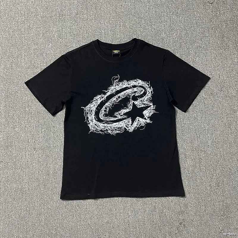 Corteiz Summer Logo T-shirt Black Corteiz with Bold Graphic