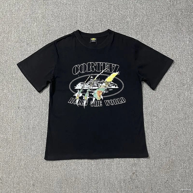 Corteiz Weekend Logo T-shirt Black Corteiz for Seasonal Looks