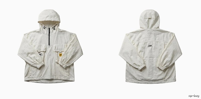 Corteiz Workwear Style White Jacket