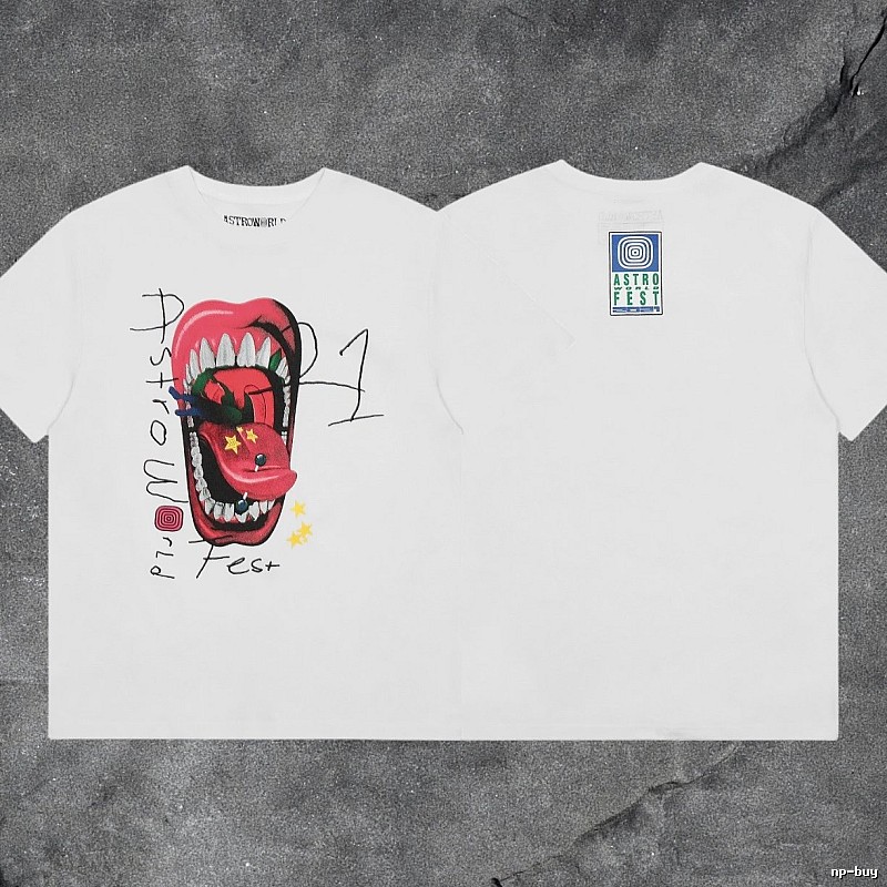 Denim Tears 2031-89 White Graphic T-Shirt Daily Styling