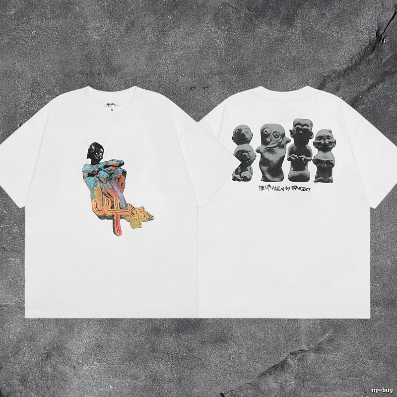 Denim Tears White Graphic T-Shirt Match Day