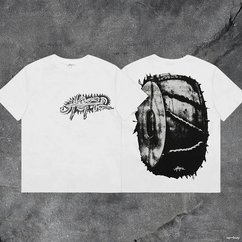 Denim Tears White Graphic T-Shirt Weekend Wear