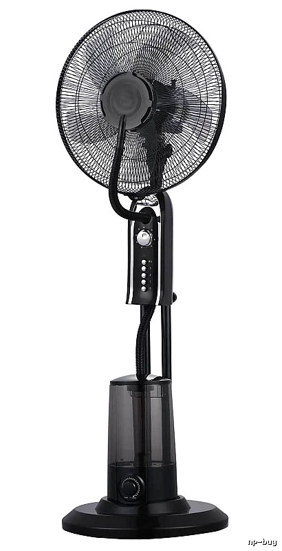 Desktop Pedestal Cooling Fan For Remote Cooling 16-inch Mechanical Control eu Plug