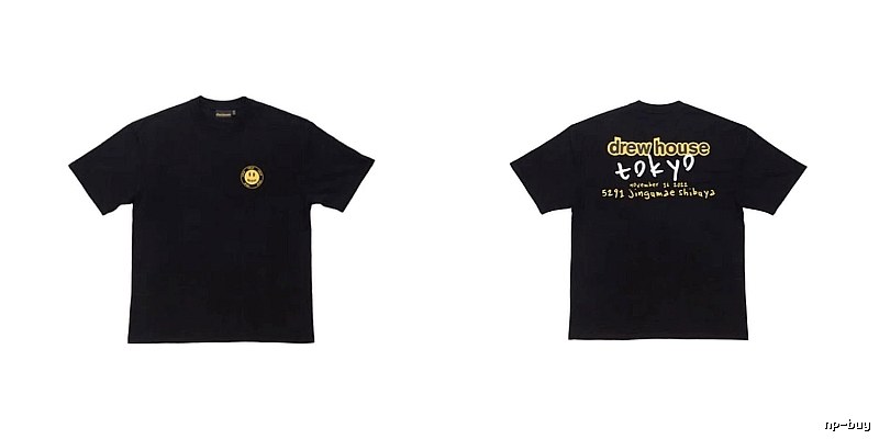 DrewHouse Tokyo Limited Street Style Black T-Shirt