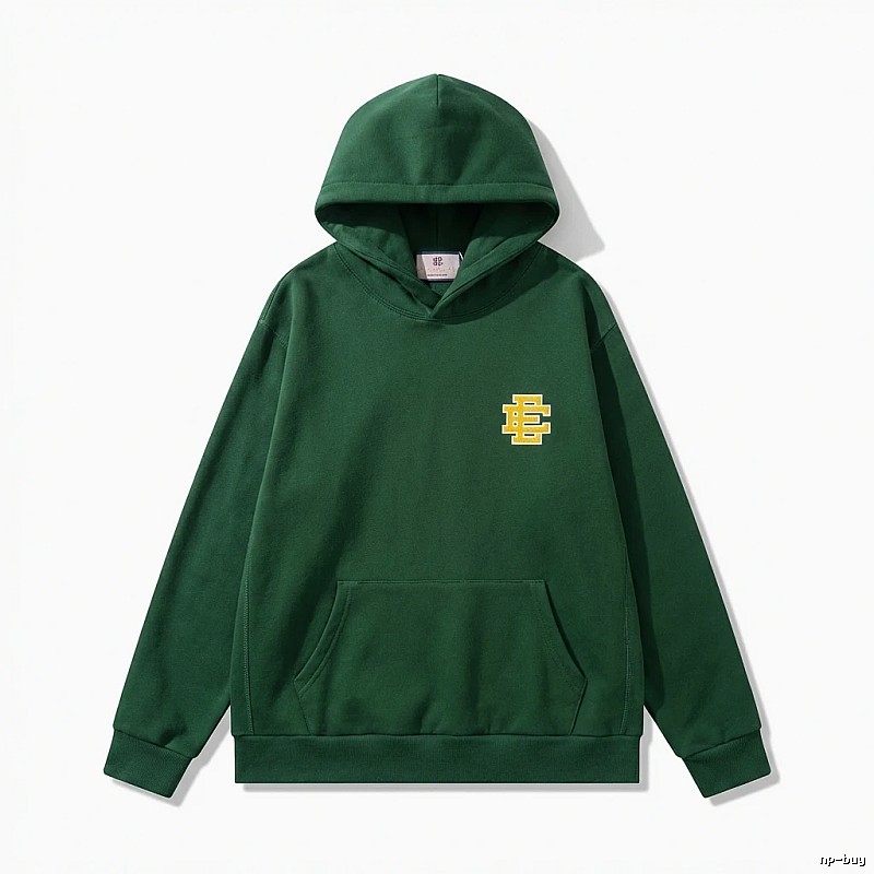 Eric Emanuel American retro green sweatshirt