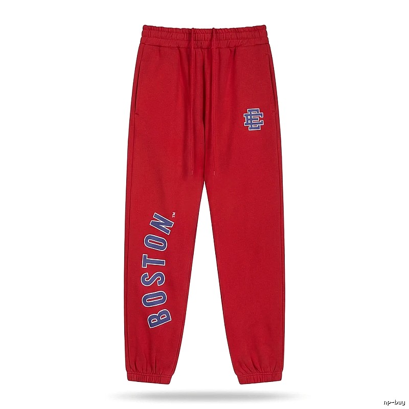 Eric Emanuel American Retro Red Sweatpants