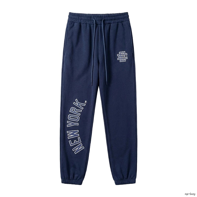 Eric Emanuel New York Style Navy Blue Sweatpants