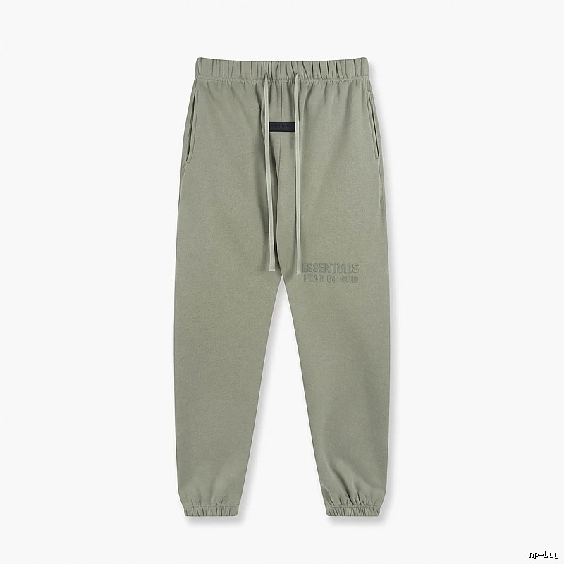 ESSENTIALS Basic Casual Khaki Pants