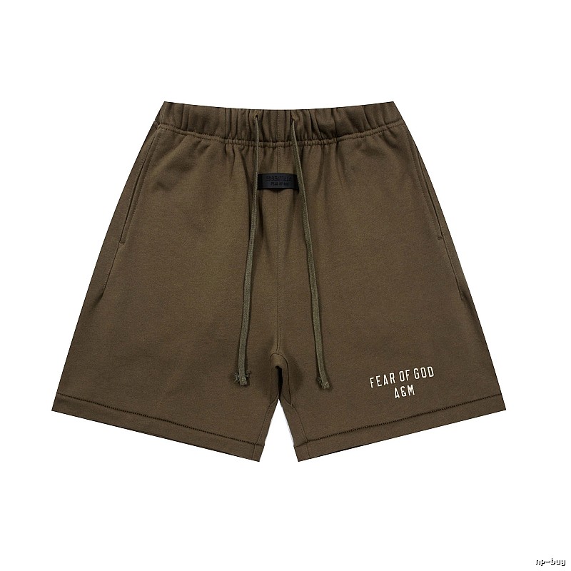 ESSENTIALS Casual Khaki Shorts