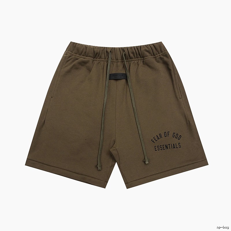 ESSENTIALS Casual Khaki Shorts